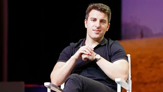 Brian Chesky, director ejecutivo de Airbnb.