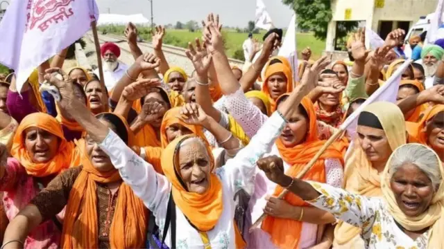 రైతుల ఆందోళన