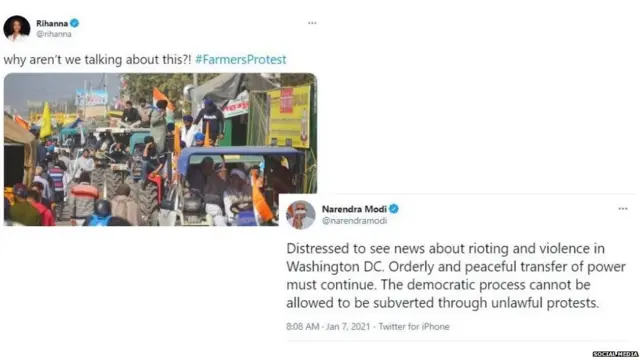 किसान आंदोलन, विदेश मंत्रालय पर उठते सवाल