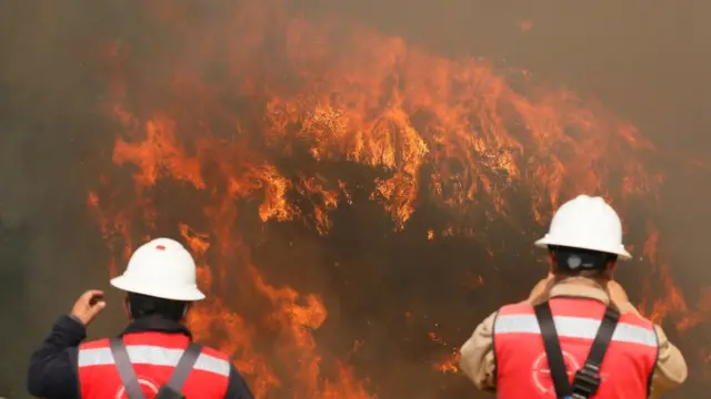 Incendio en Valparaíso