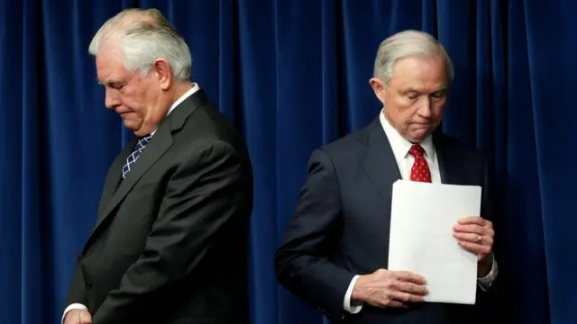 Тиллерсон и Сешнс