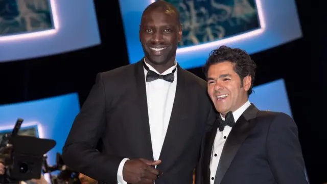 Omar Sy et son ami d'enfance Jamel Debouze