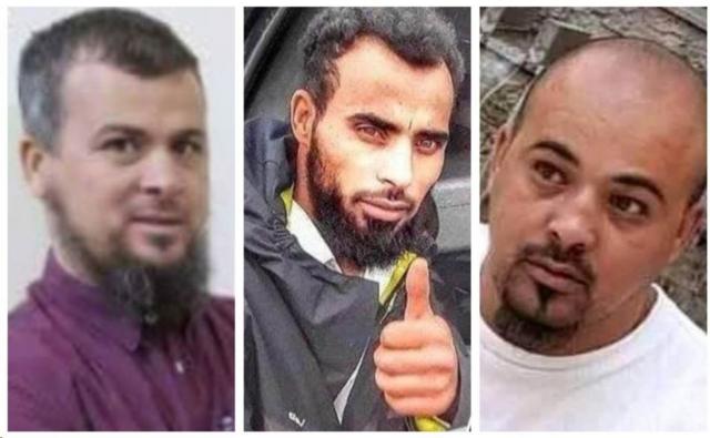 السلفي محمد الكاني (يسار) والقاتلان الأساسيان محسن وعبد الرحيم