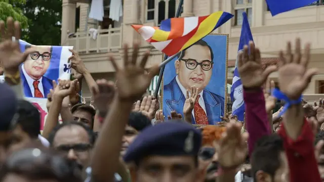 આંદોલન કરી રહેલા દલિતો