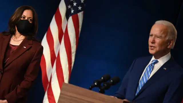 Kamala Harris ve Joe Biden