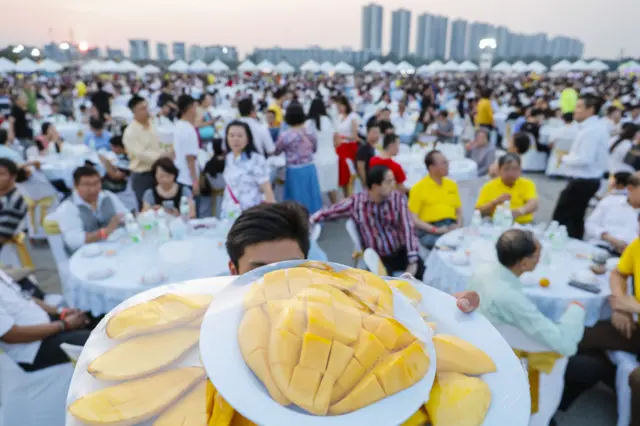 ภาพงานจัดเลี้ยงข้าวเหนียวมะม่วง