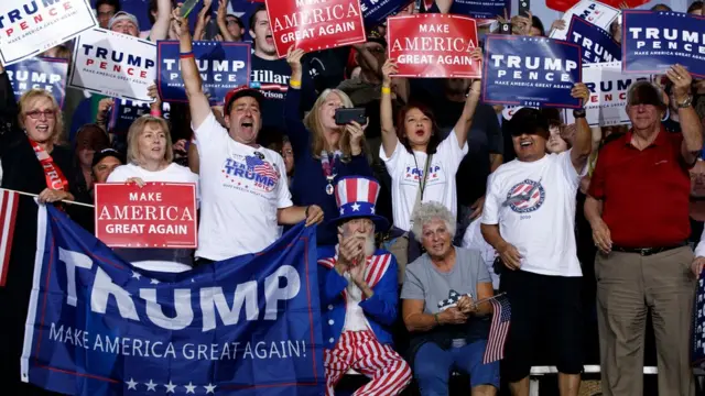 Simpatizantes de Trump