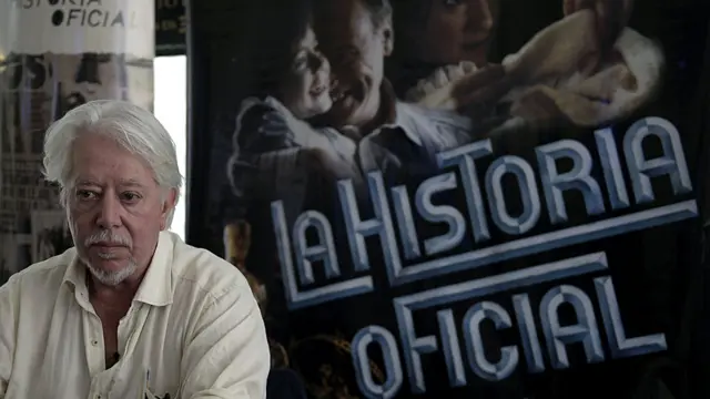 Luis Puenzo en la presentación del film reestrenado