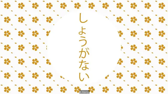 「しょうがない」＝文字通り「手段も方法もない」という意味。私たちはこの言葉のおかげで、時には物事をありのままに受け入れるしかないのだと思い返し、負の感情を手放すことができるようになる