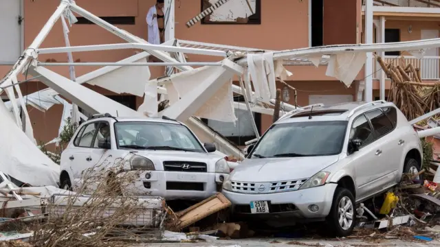 Daños del huracán Irma