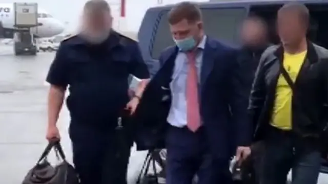 Сергей Фургал после задержания