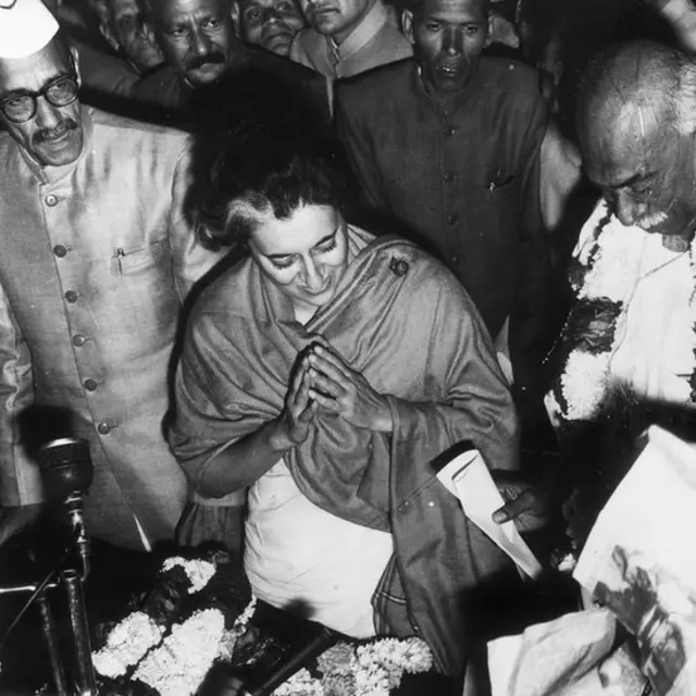 गुलजारी लाल नंदा, इंदिरा गांधी और के कामराज