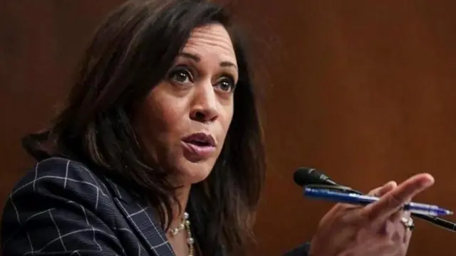 ట్రంప్‌ను ఎదుర్కొని కమలా హారిస్ విజయం సాధించగలరని ఆడం చెప్పారు.