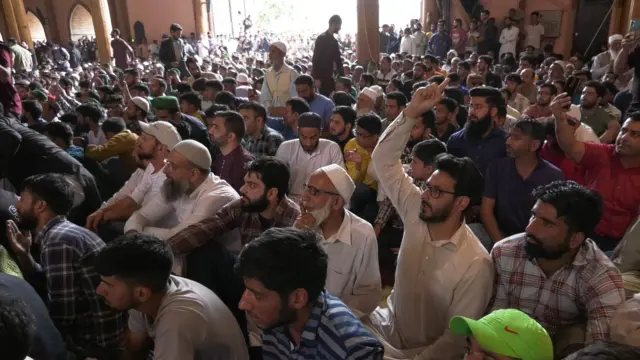 میر واعظ عمر فاروق کا خطاب 