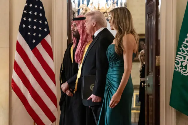 saudijski princ, donald tramp, melanija tramp