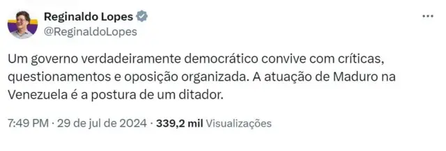 Capturabet365 pokertelabet365 pokertuíte do deputado federal Reginaldo Lopes, do PTbet365 pokerMinas,bet365 pokerque se lê: "Um governo verdadeiramente democrático convive com críticas, questionamentos e oposição organizada. A atuaçãobet365 pokerMaduro na Venezuela é a posturabet365 pokerum ditador."