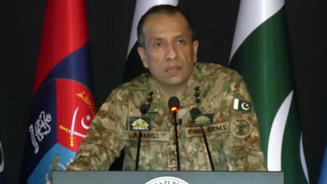 لیفٹیننٹ جنرل احمد شریف چوہدری، ڈی جی آئی ایس پی آر