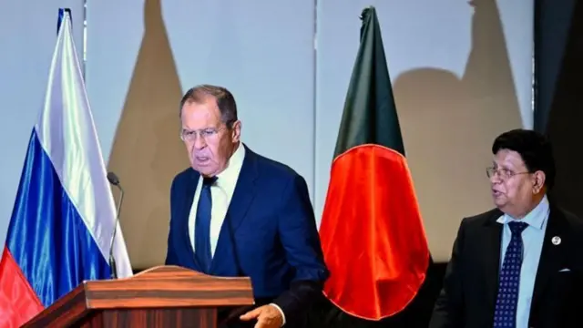 रशियाचे परराष्ट्र मंत्री सर्गेई लेवरोफ 