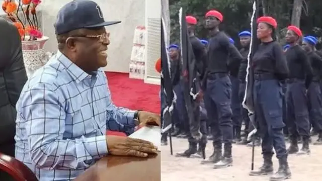 Dave Umahi na ndị nche Eastern Security Network