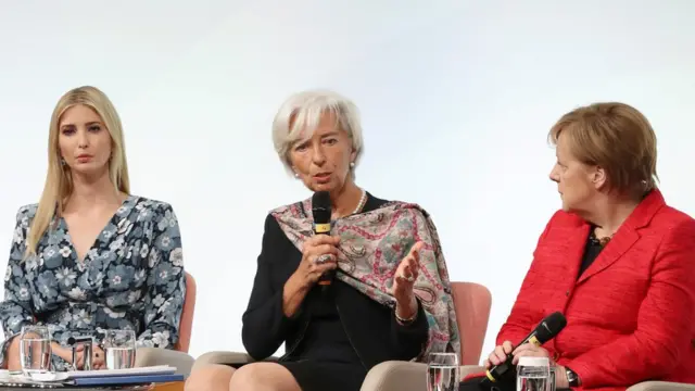 Трамп, Лагард и Меркель