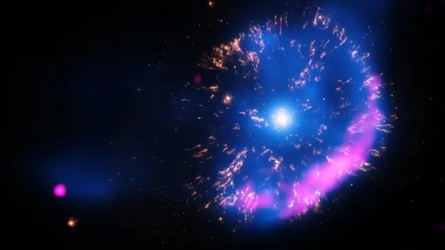 Explosão de uma estrela