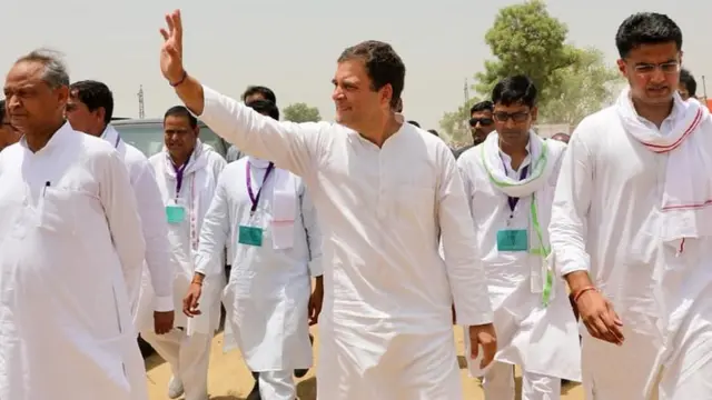 अशोक गहलोत, राहुल गांधी, सचिन पायलट