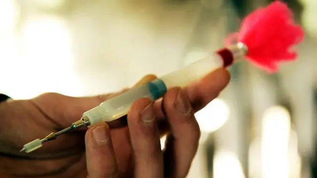 వన్య మృగాలకు మత్తు మందు ఇవ్వడానికి ఉపయోగించే డార్ట్