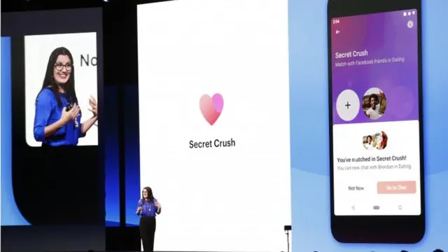Secret Crush de Facebook.