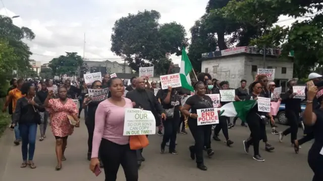 Masu zanga-zanga a Fatakwal