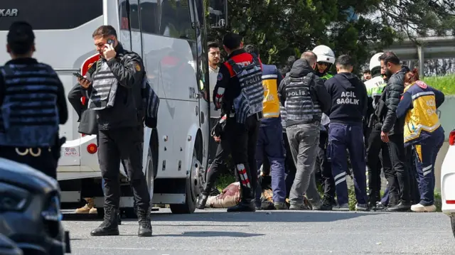 Policajci u civilu u Istanbulu