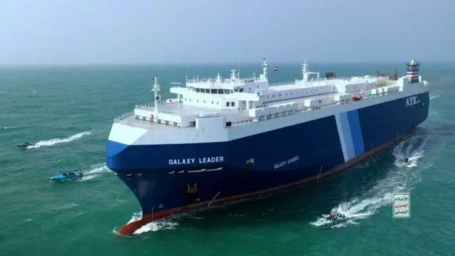 'Galaxy Leaders' doooniwwan daldalaa haleelaman keessatti eerama-Sadaasa darbe keessa Huutiin doonicha qabatee ture