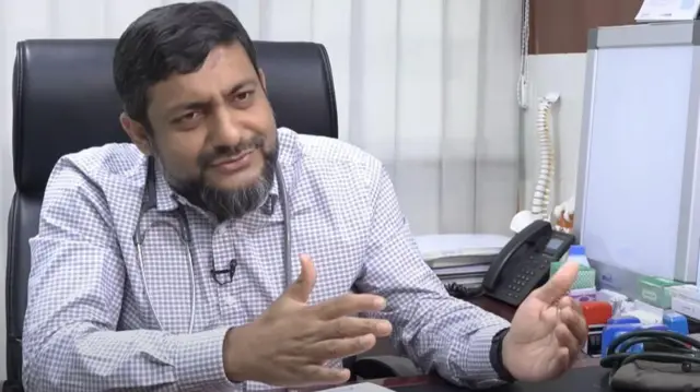 ঢাকা মেডিকেল কলেজ হাসপাতালের চিকিৎসক সালেহ উদ্দিন মাহমুদ