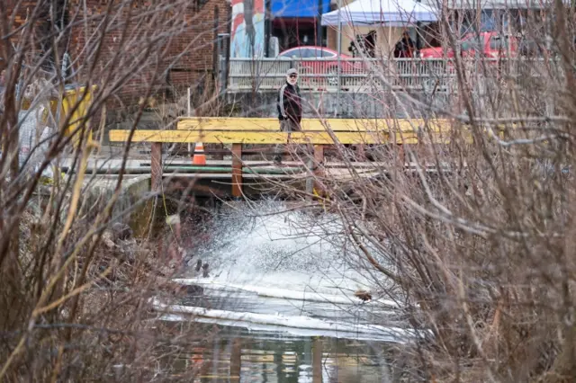 Vecino de East Palestine