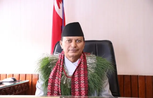 भूमिव्यवस्था, सहकारी तथा गरिबी निवारणमन्त्री बलराम अधिकारी