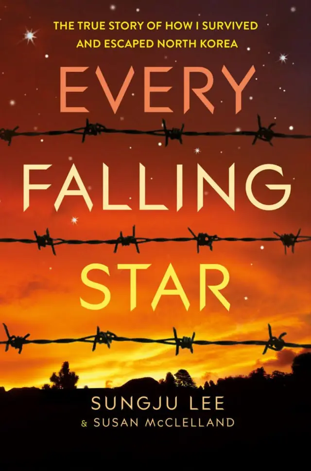 Portada de "Every Falling Star", el libro de Sungju Lee.