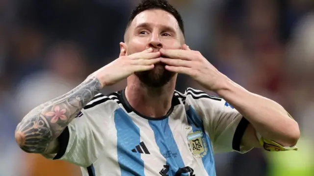Argentina forward Lionel Messi