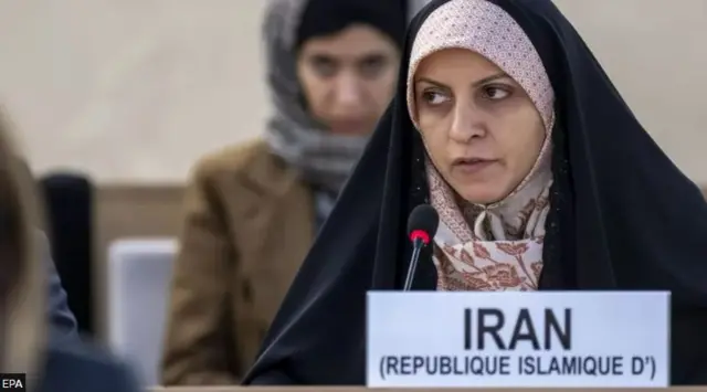 জেনেভায় ইরানের প্রতিনিধি।