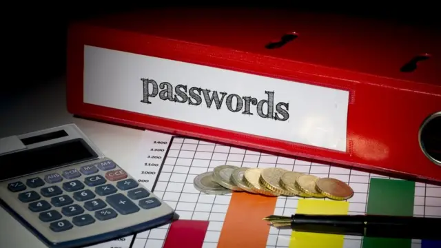 ይለፍ ቃል የተጻፈበት ዶሴ