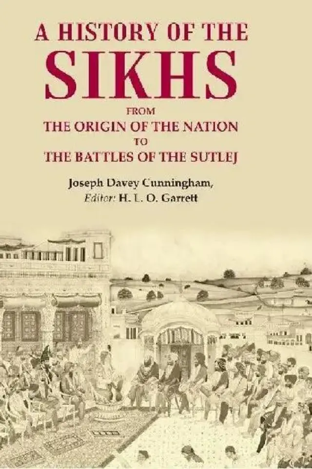 हिस्ट्री ऑफ़ सिख़्स का कवर पेज