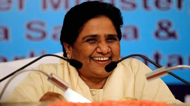 માયાવતીની તસવીર