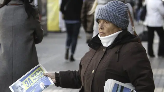 Роздача листівок