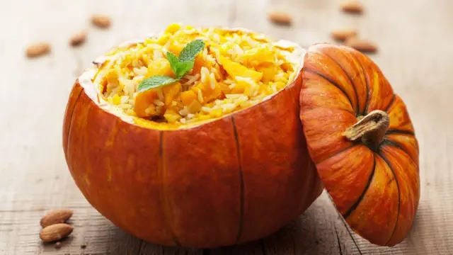 Ризотто в тыкве