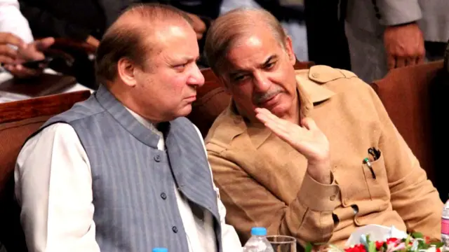 नवाज़ शरीफ़ और शहबाज़ शरीफ़