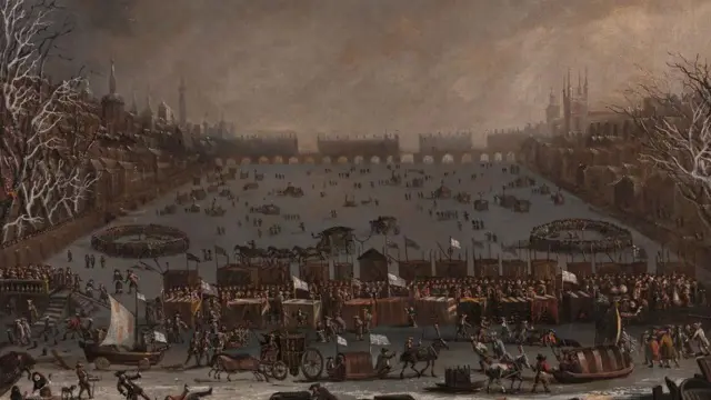 Feria en el Támesis 