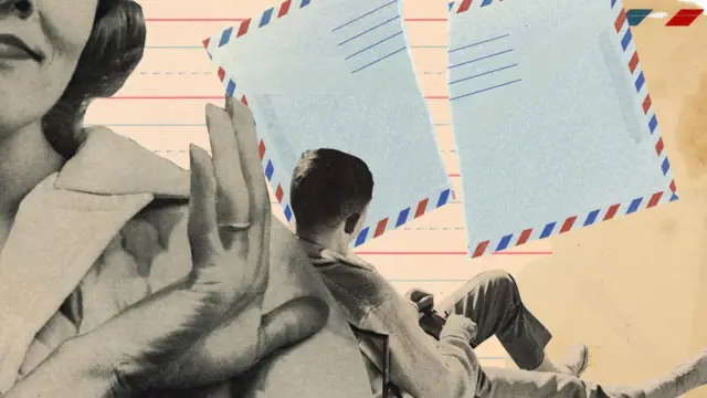 a torn letter