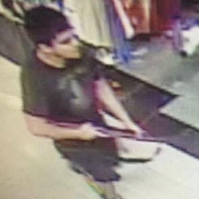 Sospechoso del tiroteo en el centro comercial.