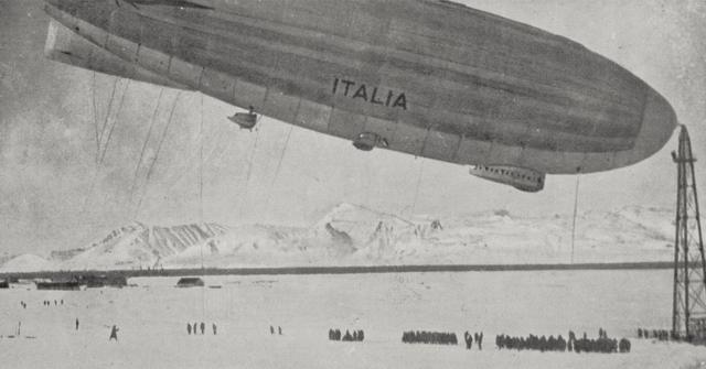 "意大利号"是意大利飞艇舰队的骄傲。