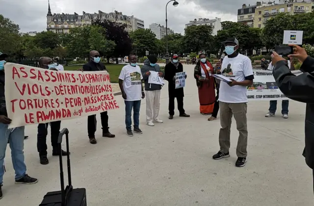 Mu mujyi umwe Abanyarwanda nabo bariho bagaragaza ko badashyigikiye Perezida Kagame bashinja ibitandukanye