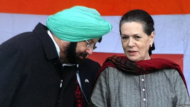 ਕੈਪਟਨ ਅਮਰਿੰਦਰ ਸਿੰਘ ਤੇ ਸੋਨੀਆ ਗਾਂਧੀ
