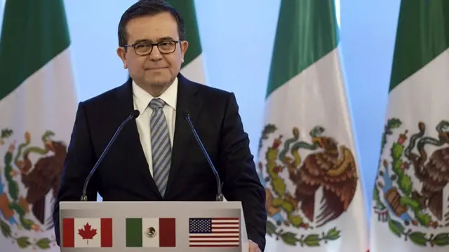 Idelfonso Guajardo, ministro de Economía de México.